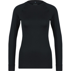 Stoic Дамско мериносово термобельо Stoic Women's Merino240 BengtSt. L/S Merino base layer - Black (115-2394-0113)