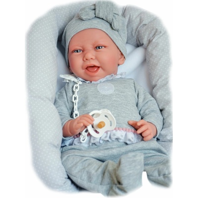 Antonio Juan 33352 CARLA realistická miminko s měkkým látkovým tělem 42 cm
