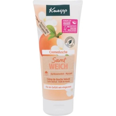 Kneipp As Soft As Velvet Body Wash Apricot & Marula хидратиращ душ гел с аромат на кайсии 200 ml за жени