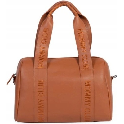 Childhome taška Mommy Club Signature Vegan Leather Brown