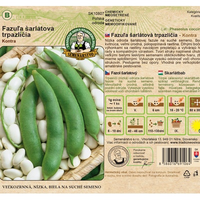 Fazuľa šarlátová - Kontra 20g