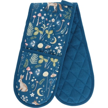 Catherine Lansfield Памучена двойна кухненска ръкавица Enchanted Twilight Animals - Catherine Lansfield (KT/57733/W/DGLV/NA)