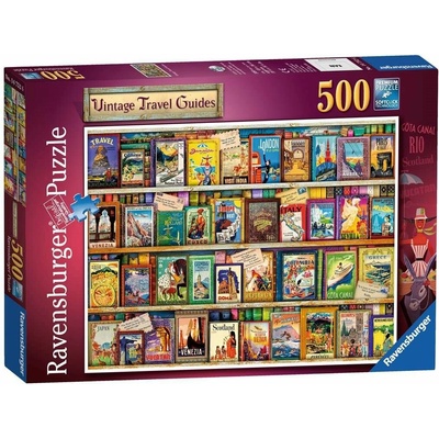 RAVENSBURGER Historické cestovní příručky 500 dílků