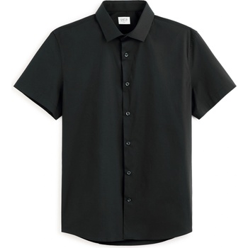 Celio Черна мъжка риза с къс ръкав Celio Daslim Celio | Cheren | МЪЖЕ | S