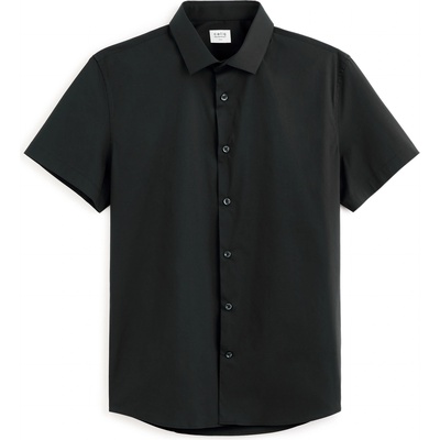 Celio Черна мъжка риза с къс ръкав Celio Daslim Celio | Cheren | МЪЖЕ | S