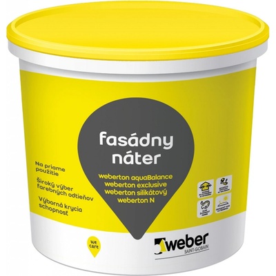 Weber Weberton silikátová fasádna farba 5 kg