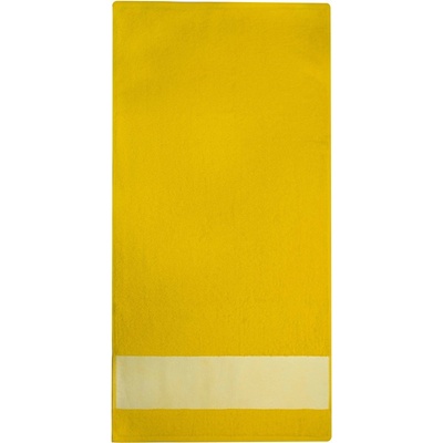 The One Towelling Ručník Print 50 vhodné na sublimační tisk COT48102220099 yellow Žlutá 50 x 100 cm