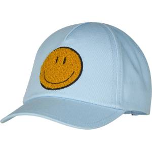 Sterntaler Детска шапка с козирка Sterntaler Kid's Baseball Cap - Smiley Cap - Hellblau - размер 45 cm (904-5890-0111)