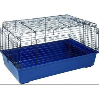 FLAMINGO Cage Sprinters Black Blue - клетка за заек голяма, синя, 100 х 57 х 54 см - Белгия - 201876