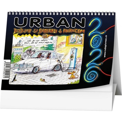 Baloušek Tisk stolní Urban Dobijme si baterku s Pivrncem, 22,5 × 16 cm 2026 – Sleviste.cz