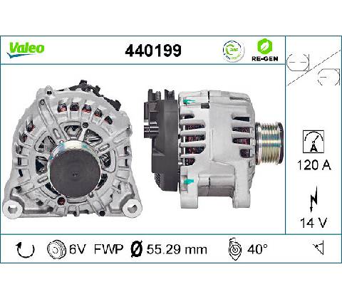 Alternátor VALEO 440199