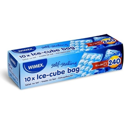 WIMEX. 68842 vrecká na ľad, samouzatváracie, 24 ľadových kociek (10ks)