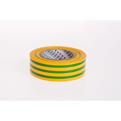 Tracon Izolačná páska 10 m x 18 mm žltozelená ZS10