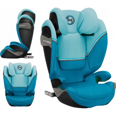 CYBEX Solution S2 i-Fix Gold 2024 Beach Blue