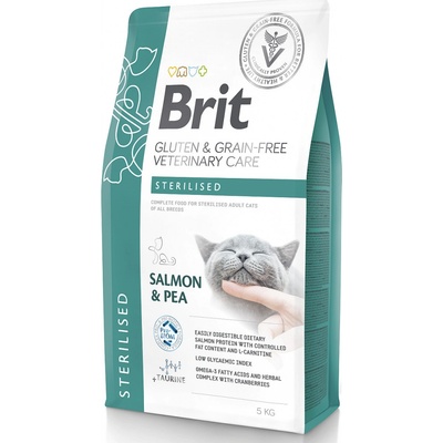 Brit VD Cat GF Care Sterilised 5 kg