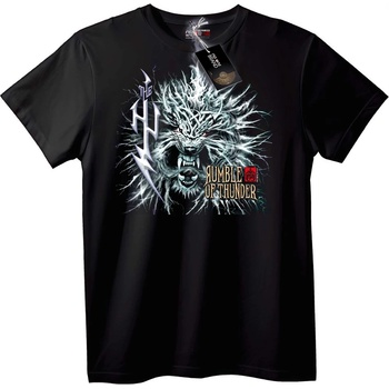 NOONEBRAND Тениска Гръм на Дракона - XS, Black