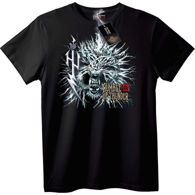 NOONEBRAND Тениска Гръм на Дракона - XS, Black