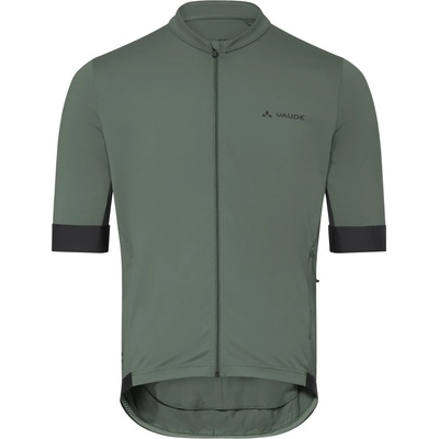 Vaude Мъжка фланелка с къс ръкав за колоездене Vaude Kuro Full-Zip Tricot II Cycling jersey - Agave (056-3081-0413)