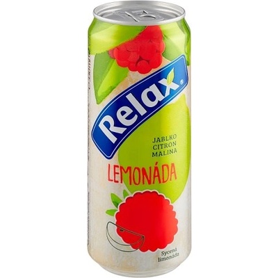 Relax Lemonáda jablko citron malina 330 ml