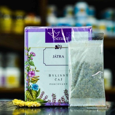 Serafin byliny Játra bylinný čaj porcovaný 250 ml