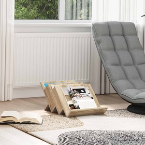 vidaXL Етажерка за списания с рафт Сонома дъб 53 x 40 x 28, 5 см (890874)