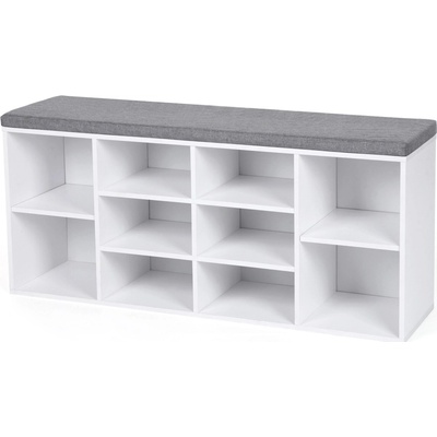 Jurhan GABI 104x30x48cm bílá/šedá LHS010W01 – Zboží Dáma