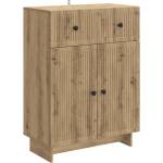 vidaXL Служебен шкаф Дъб артизан 66 x 34, 5 x 90 см Инженерна дървесина (893954)