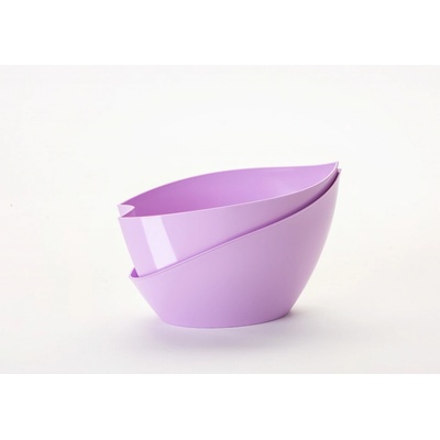 Plastia květináč samozavlažovací Doppio fialová 14 cm