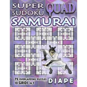 Super Quad Sudoku Samurai | Djape (ISBN: 9781979466028)