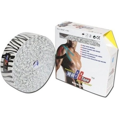 BB TAPE Kineziologický tejp JUMBO zebra