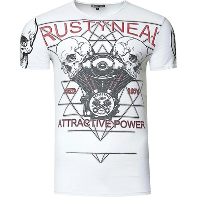 Rusty Neal tričko pánské R-15261 bílá