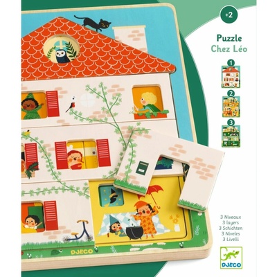 Djeco puzzle Chez Leo