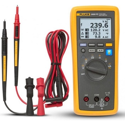 Fluke Безжично свързан True RMS мултиметър за промишлена поддръжка Fluke 3000 FC (Fluke 3000 FC)