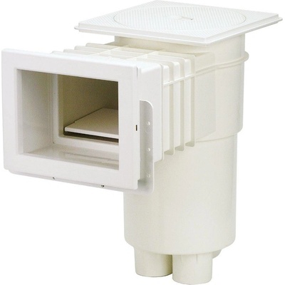 Vágner Pool Skimmer VA prodloužené hrdlo s mosaznými zástřiky 215 x 160 mm do fólie