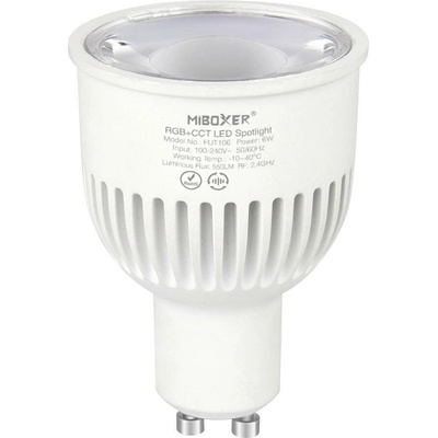LED Solution Mi-Light MiBoxer RF LED žárovka RGB+CCT 6W GU10 FUT106