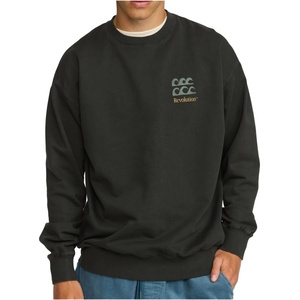 Revolution Мъжки пуловер Revolution Printed Crewneck Waves Jumper - Black - размер XL (017-4448-0114)
