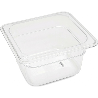 Gastronádoba 1/6 GN - hloubka 10 cm - 17,6 x 16,2 cm - polykarbonát