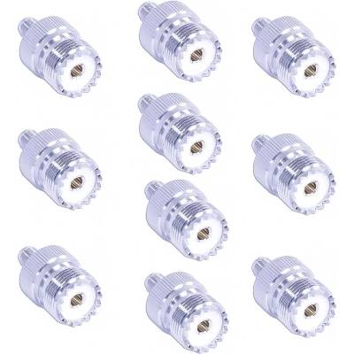 PNI-SMA-4-10 PL Female to SMA Female RF Adapter 10pcs Gold (PNI-SMA-4-10)