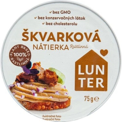Lunter Pomazánka veganská škvarková 75 g