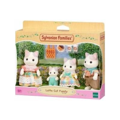 Sylvanian Families Аксесоари за Къща на Кукли Sylvanian Families 5738 Latte Cat Family