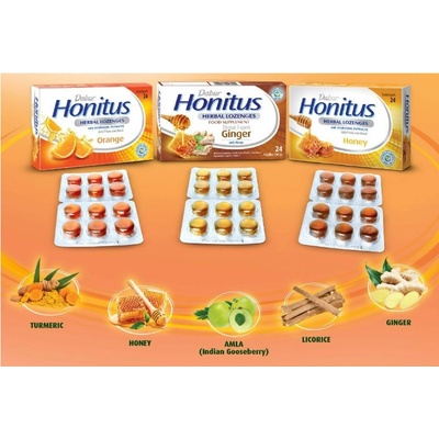 Dabur Honitus bylinné pastilky se zázvorem 60 g
