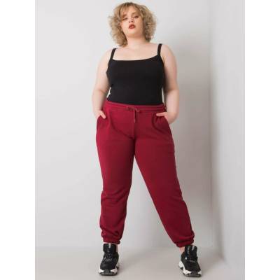 BASIC Feel Good Sweatpants-RV-DR-6331.86-burgundy