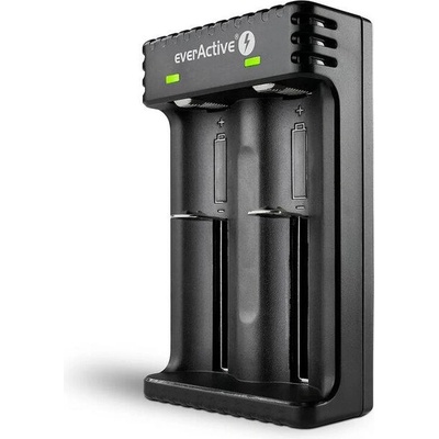 EVERACTIVE Зарядно устройство за LiIon батерии 3, 7v CR18650, CR123, 14500 2 гнездa USB micro LC-200 EverActive (EVER-C-LC-200)