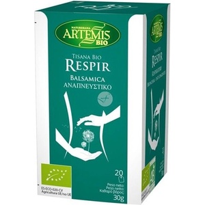Herbes del Molí Чай за дихателната система Био, 20 филтърни пакетчета х 30 g (310445 HDM)