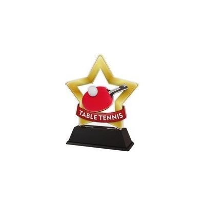 Poháry Bauer Akrylátová trofej STAR001M06 Stolní tenis