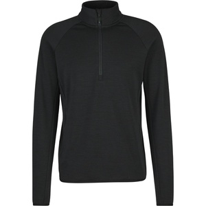 Heber Peak Мъжки вълнен пуловер Heber Peak MerinoBlend SaplingHe. II Half Zip Jumper - Black - размер 4XL (105-6170-0117)