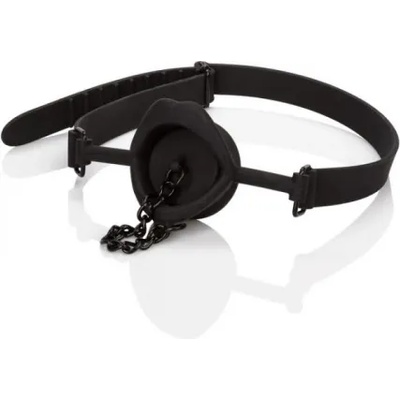 California Exotic Novelties Силиконов наустник Stopper Gag черен