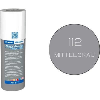 MAPEI UltraCare Fuga Fresca 0,16 kg stredne sivá