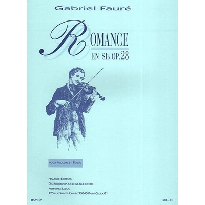 Romance For Violin And Piano In E Flat Op.28 noty pro housle a klavír 651968