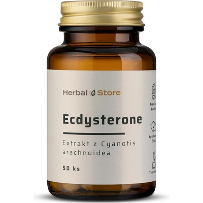 Ecdysterone 90 % kapsle extrakt z Cyanotis arachnoidea 50 kapslí